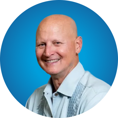 Image of Dr. Tom Green, a retired urologist and NUBEQA patient